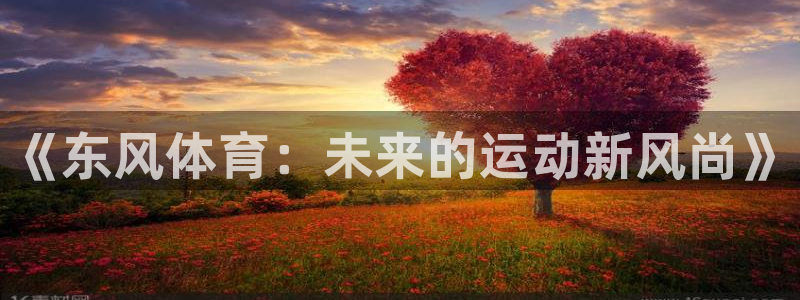 ug环球官网注册：《东风体育：未来的运动新风尚》